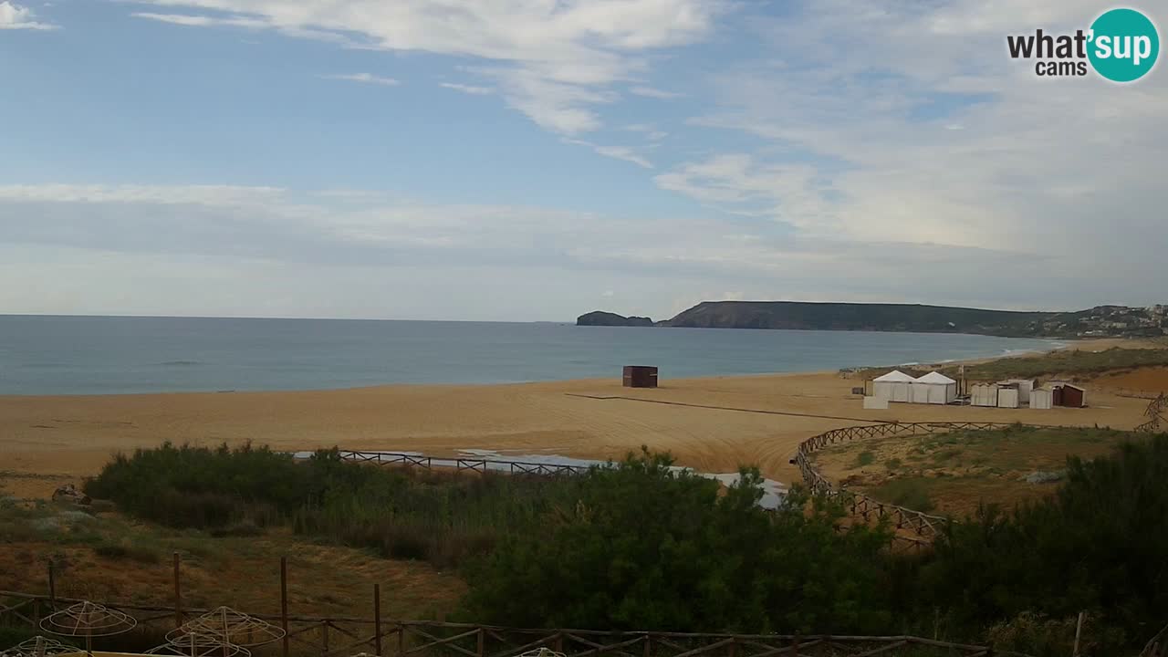 Webcam Torre dei Corsari – Vue en direct sur la plage depuis Punta Usai
