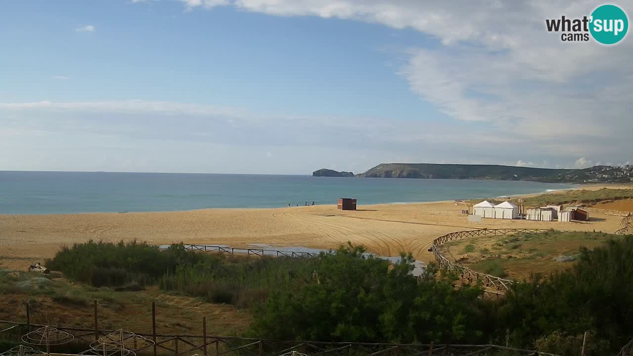 Webcam Torre dei Corsari – Vue en direct sur la plage depuis Punta Usai