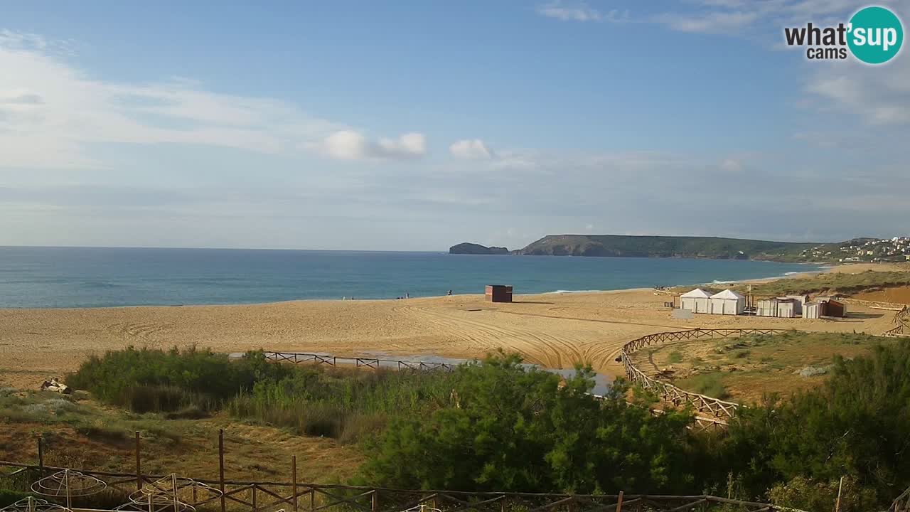 Webcam Torre dei Corsari – Live Beach View from Punta Usai