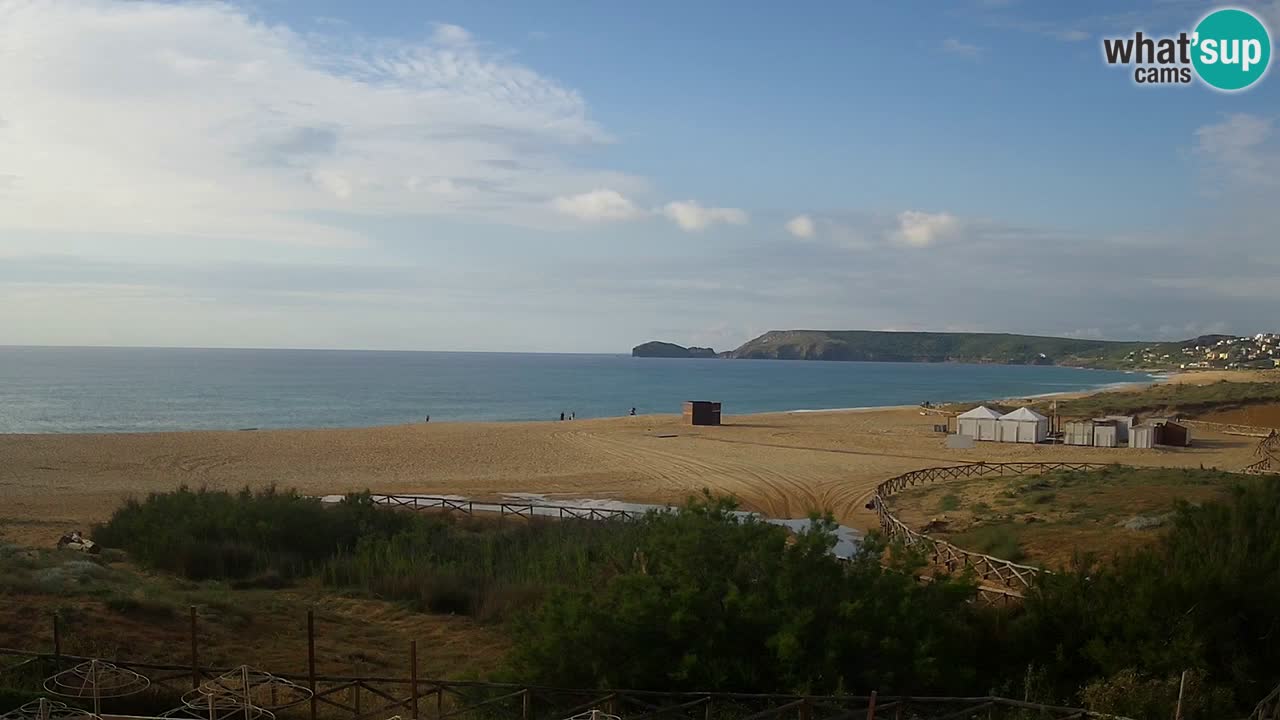 Webcam Torre dei Corsari – Vue en direct sur la plage depuis Punta Usai
