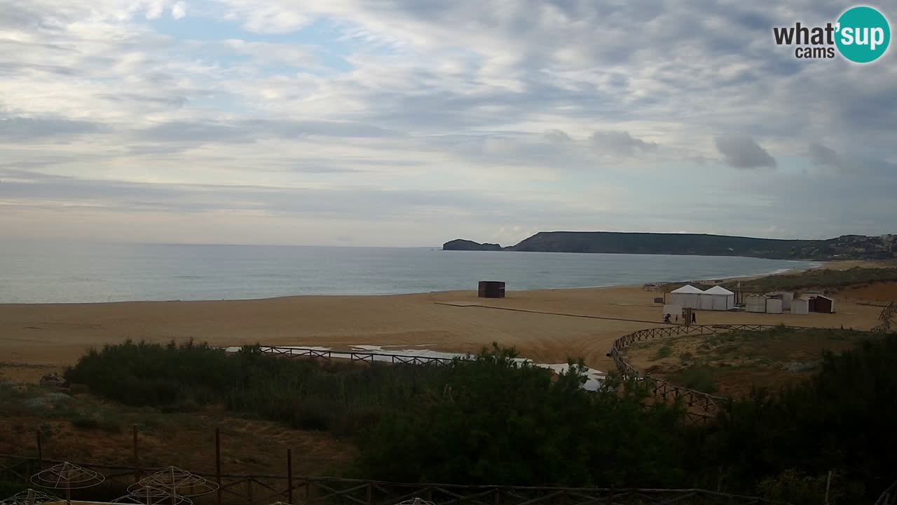Webcam Torre dei Corsari – Live Beach View from Punta Usai