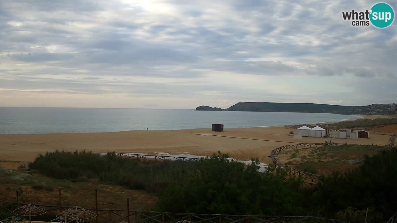 Webcam Torre dei Corsari – Live Beach View from Punta Usai