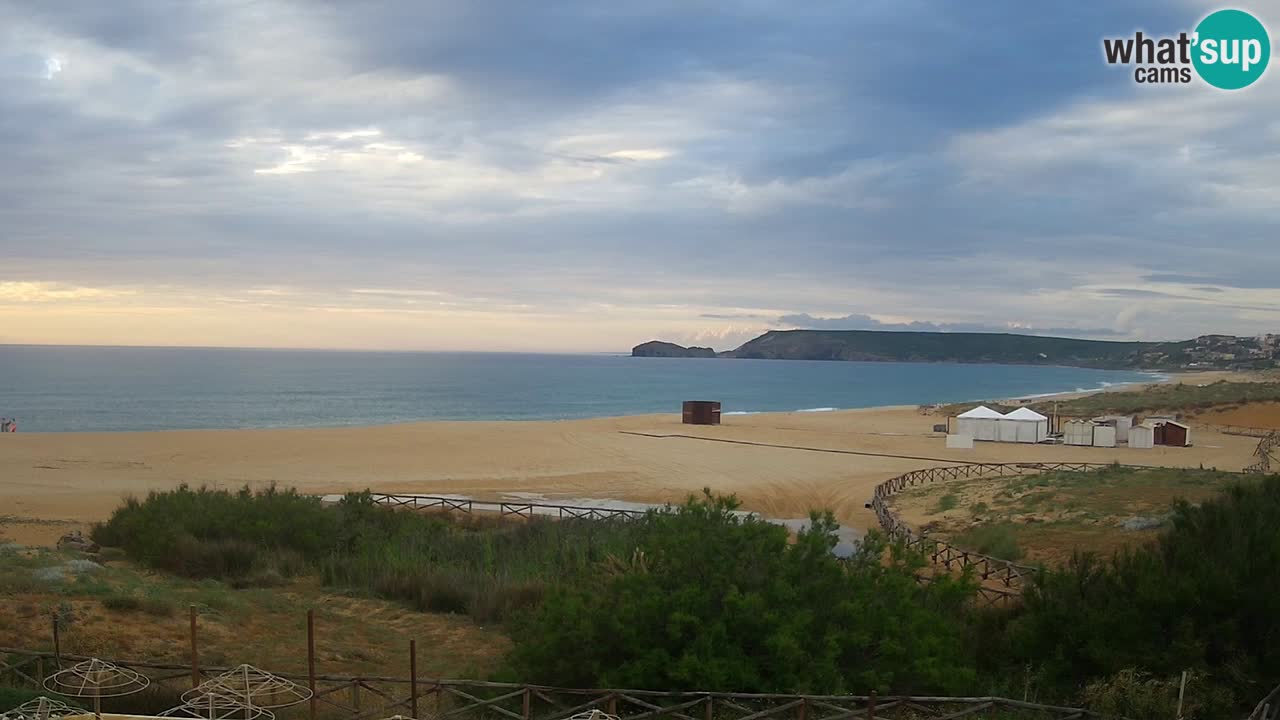 Webcam Torre dei Corsari – Vue en direct sur la plage depuis Punta Usai