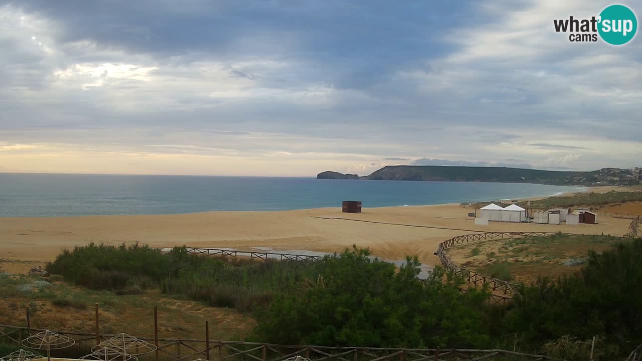 Webcam Torre dei Corsari – Live Beach View from Punta Usai