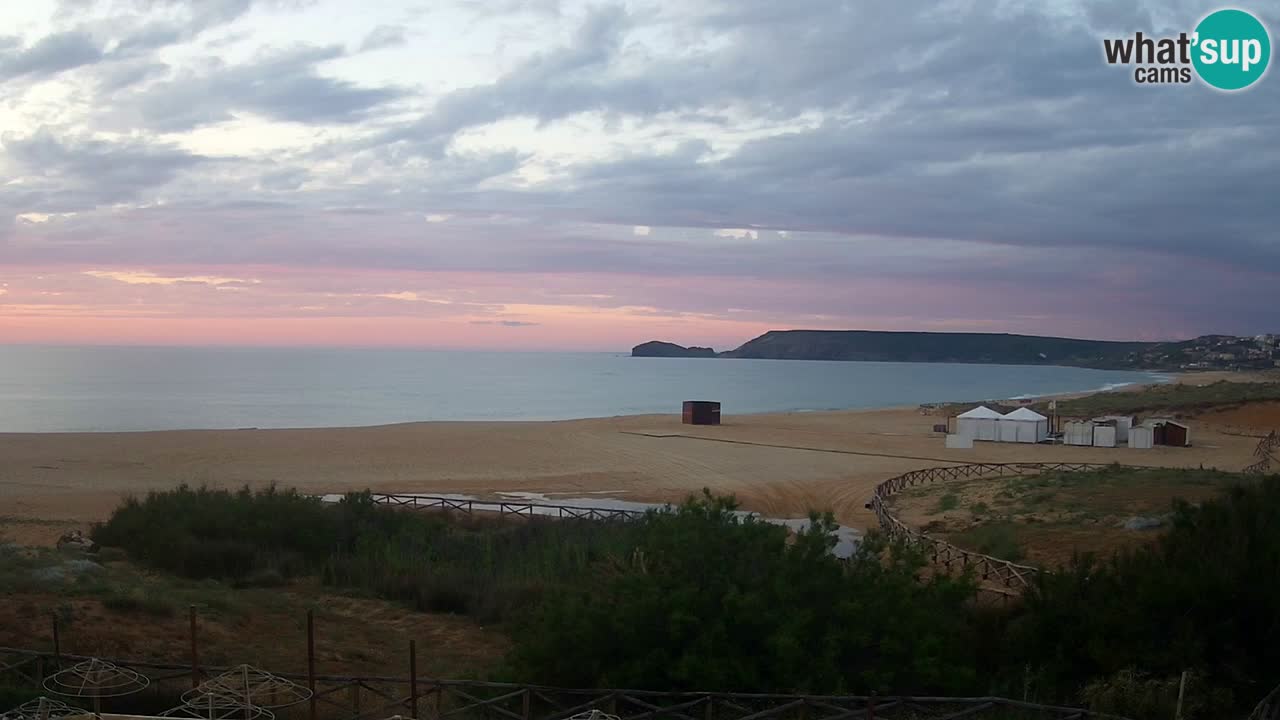 Webcam Torre dei Corsari – Live Beach View from Punta Usai