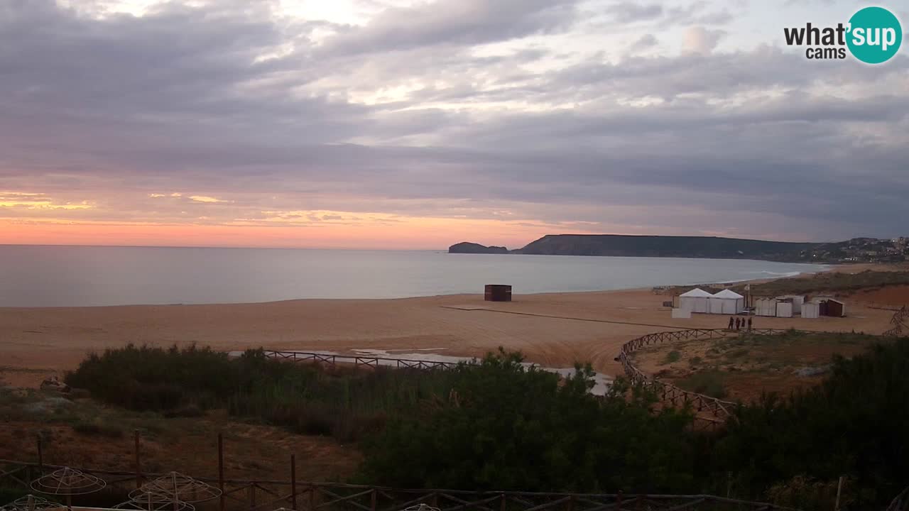Webcam Torre dei Corsari – Vue en direct sur la plage depuis Punta Usai