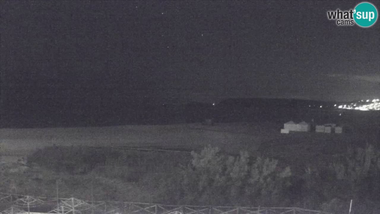 Webcam Torre dei Corsari – Live Beach View from Punta Usai