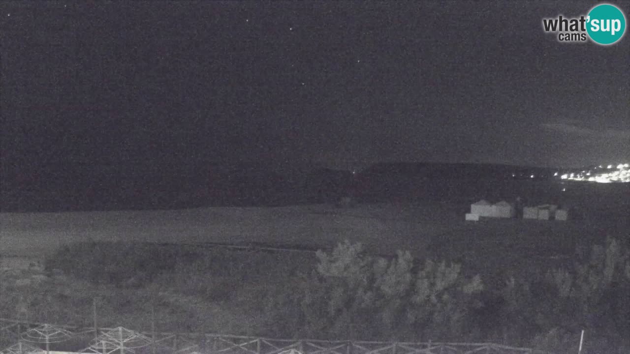 Webcam Torre dei Corsari – Live Beach View from Punta Usai