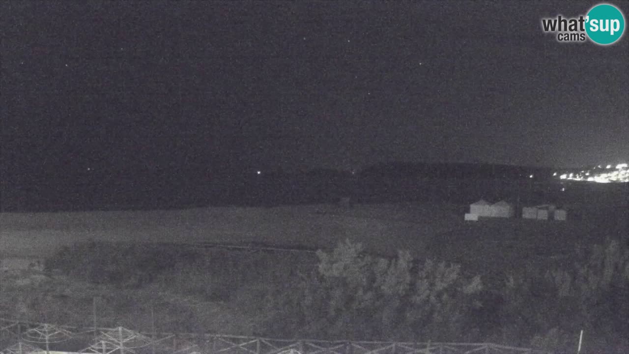Webcam Torre dei Corsari – Vue en direct sur la plage depuis Punta Usai