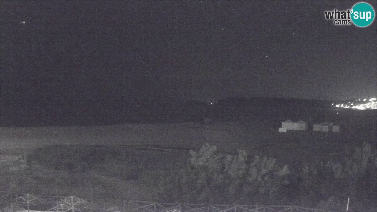 Cámara web Torre dei Corsari – Vista en directo de la playa desde Punta Usai