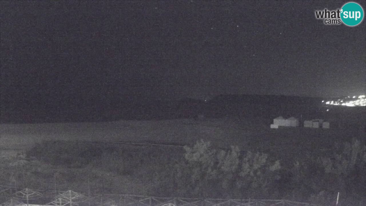 Cámara web Torre dei Corsari – Vista en directo de la playa desde Punta Usai