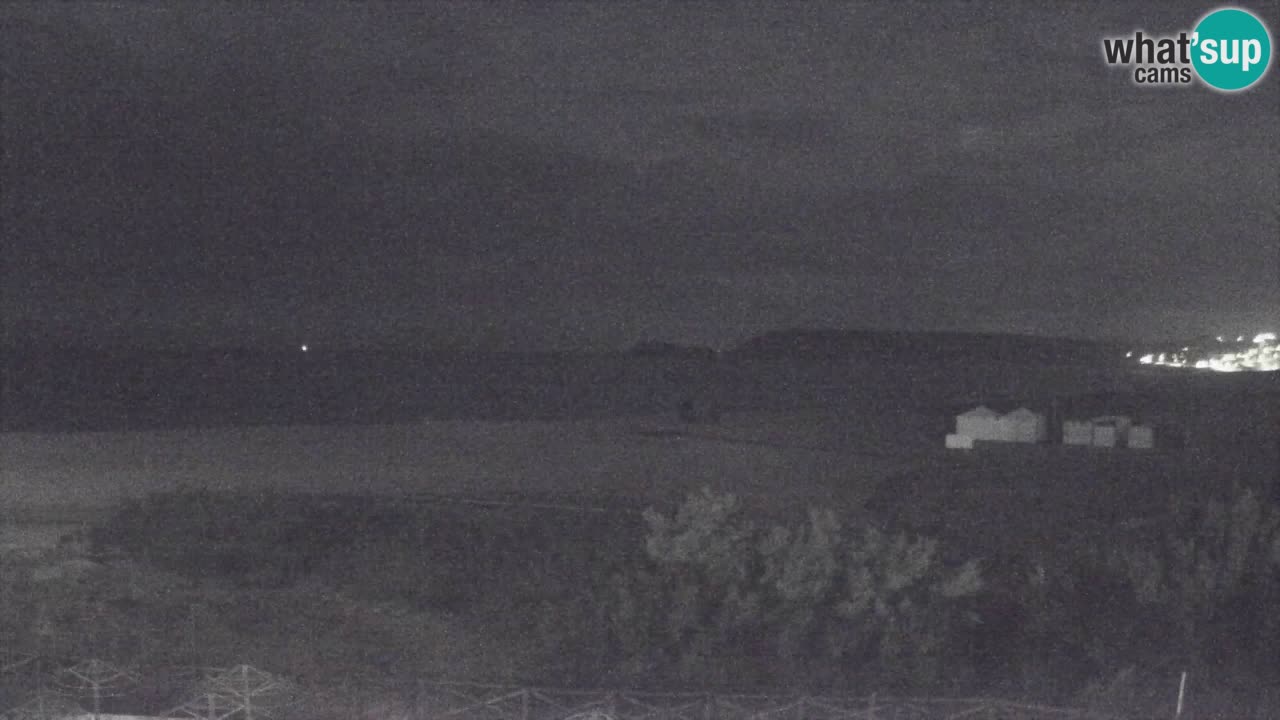 Cámara web Torre dei Corsari – Vista en directo de la playa desde Punta Usai