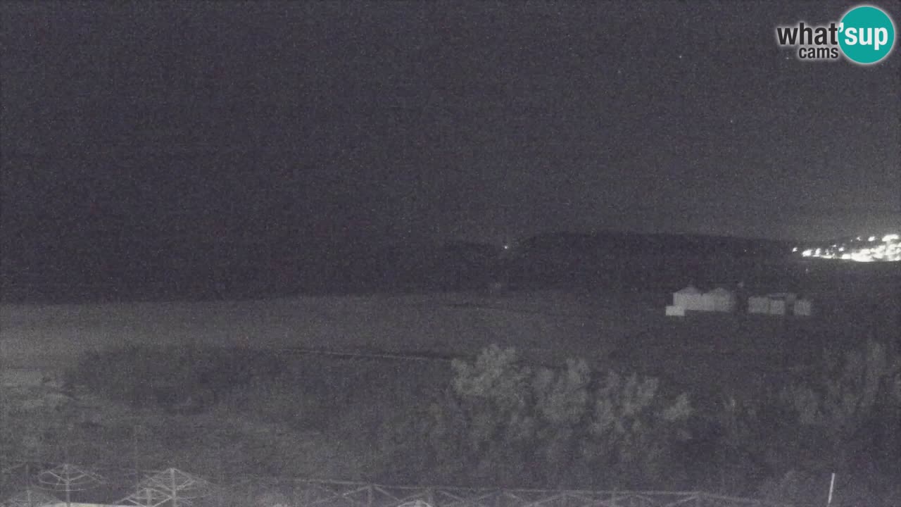 Webcam Torre dei Corsari – Vista live sulla spiaggia da Punta Usai