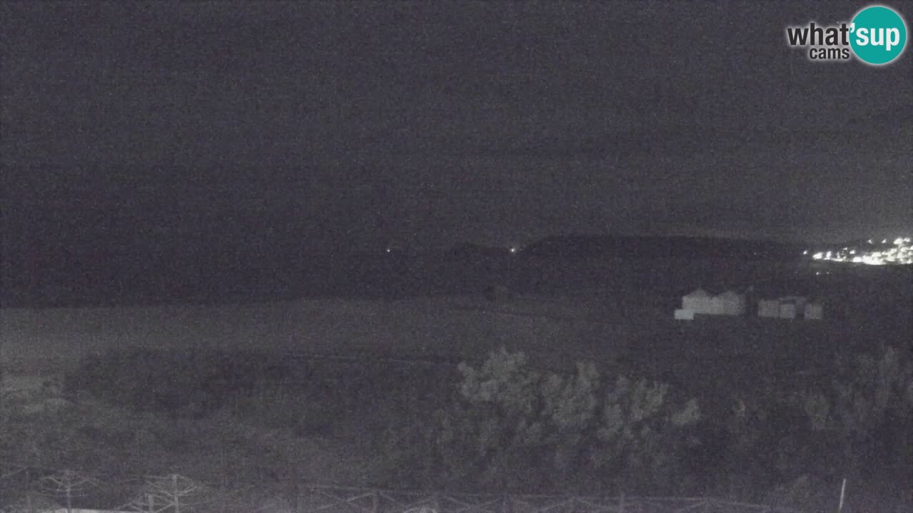 Webcam Torre dei Corsari – Vista live sulla spiaggia da Punta Usai
