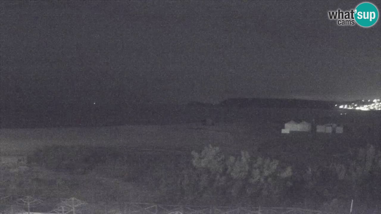 Cámara web Torre dei Corsari – Vista en directo de la playa desde Punta Usai
