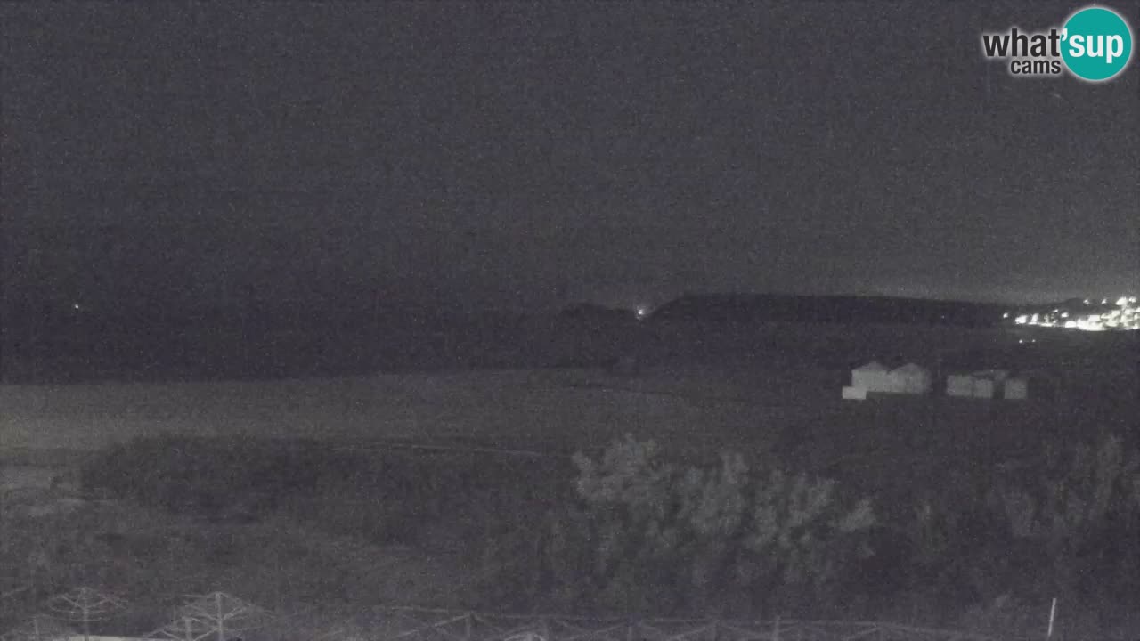 Cámara web Torre dei Corsari – Vista en directo de la playa desde Punta Usai