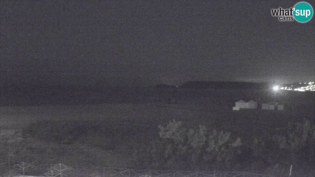 Webcam Torre dei Corsari – Vista live sulla spiaggia da Punta Usai