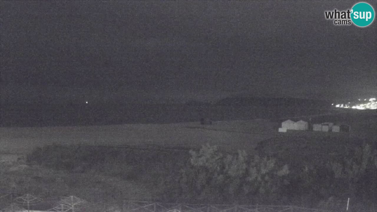 Webcam Torre dei Corsari – Vista live sulla spiaggia da Punta Usai