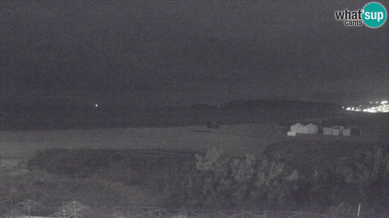 Webcam Torre dei Corsari – Vista live sulla spiaggia da Punta Usai