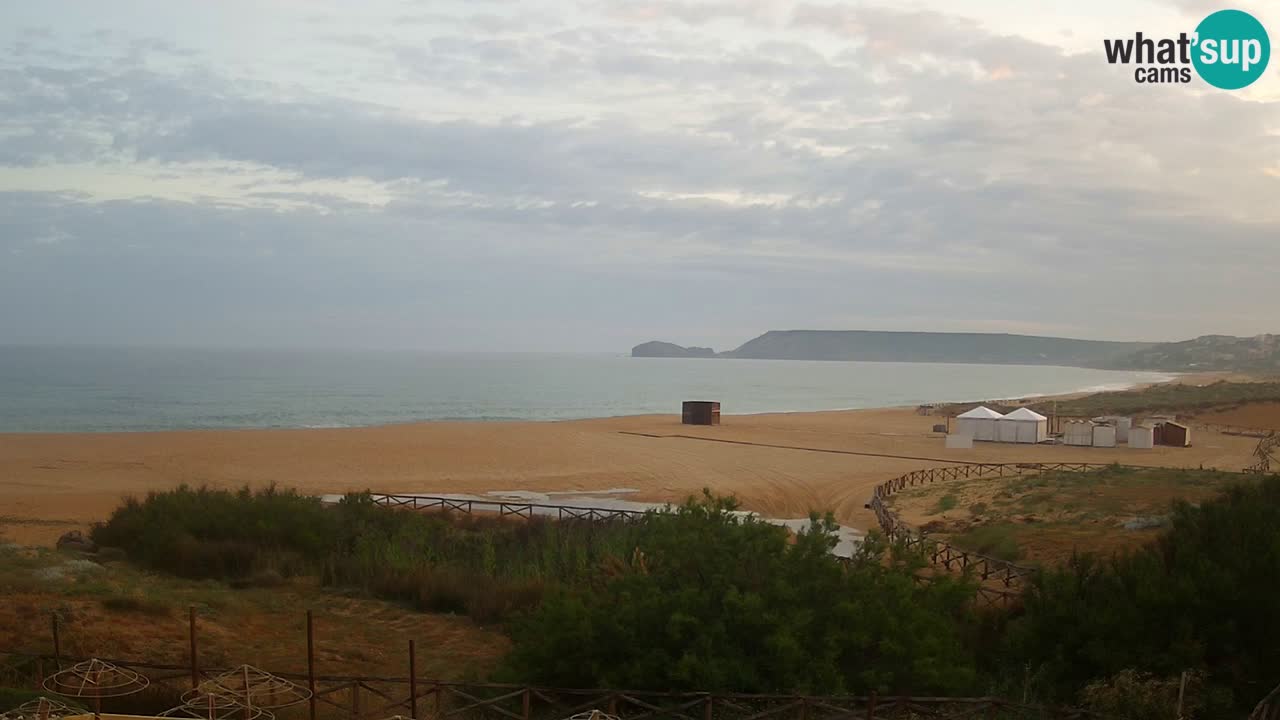 Webcam Torre dei Corsari – Live Beach View from Punta Usai