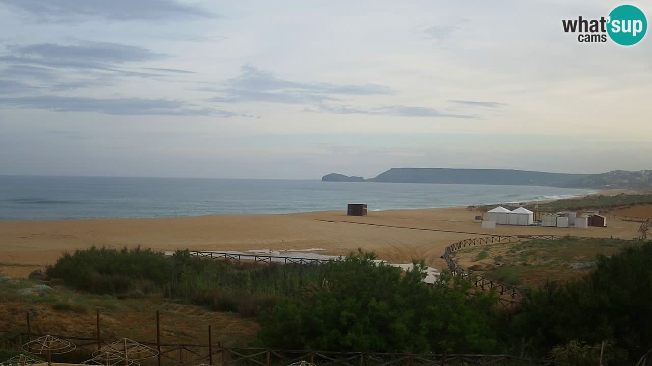 Webcam Torre dei Corsari – Vue en direct sur la plage depuis Punta Usai
