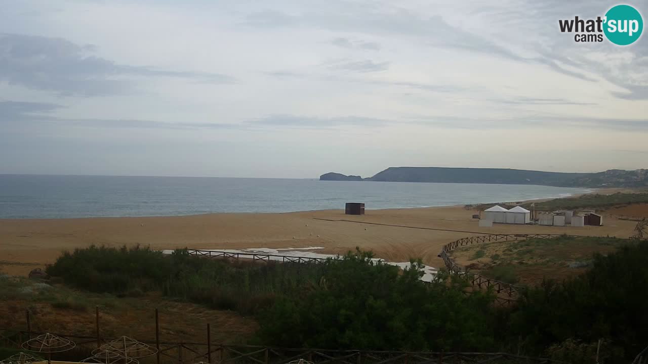 Webcam Torre dei Corsari – Liveblick auf den Strand von Punta Usai