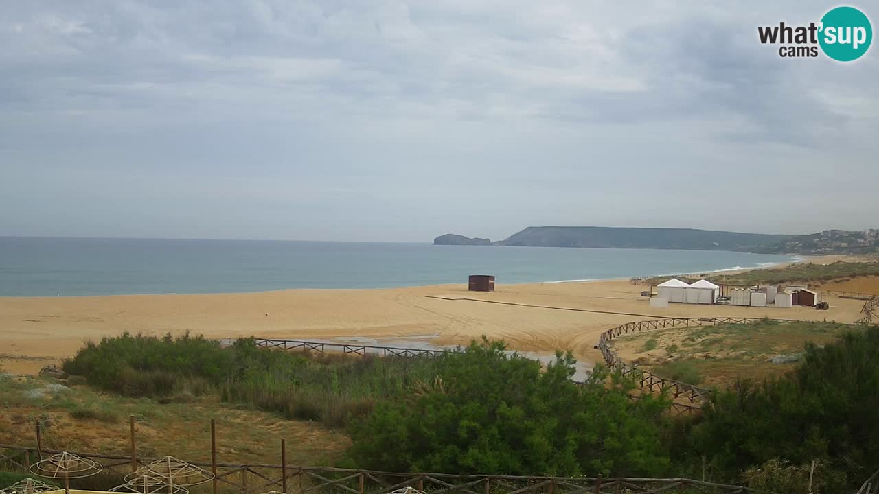 Webcam Torre dei Corsari – Live Beach View from Punta Usai