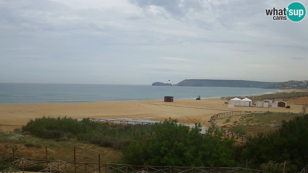 Cámara web Torre dei Corsari – Vista en directo de la playa desde Punta Usai