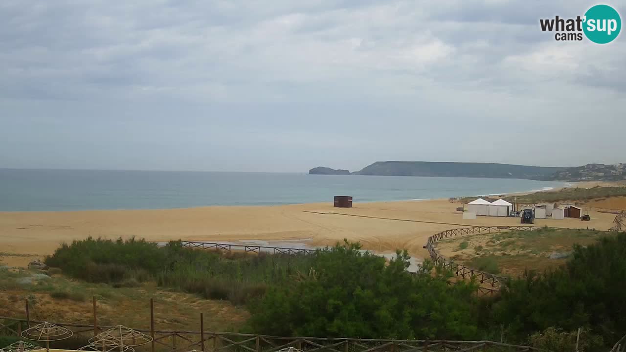 Webcam Torre dei Corsari – Live Beach View from Punta Usai