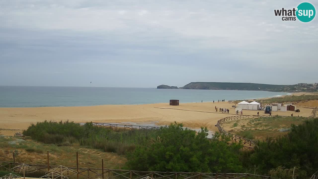 Webcam Torre dei Corsari – Vista live sulla spiaggia da Punta Usai