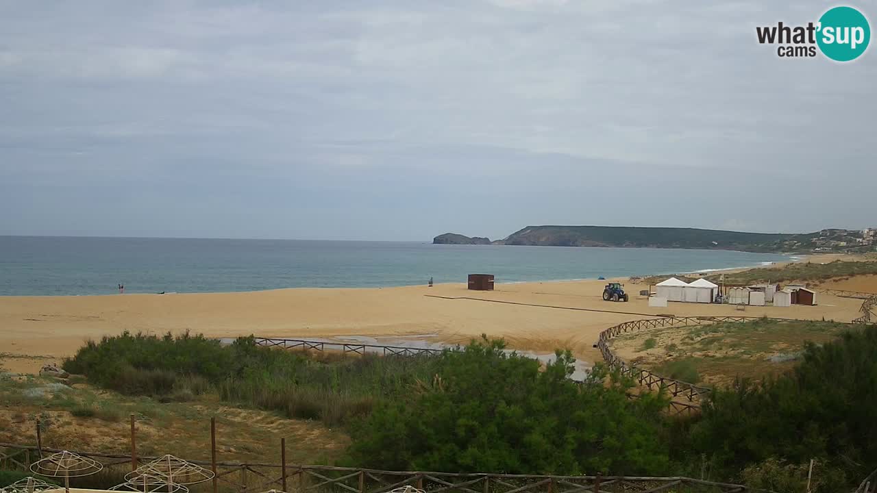 Webcam Torre dei Corsari – Live Beach View from Punta Usai