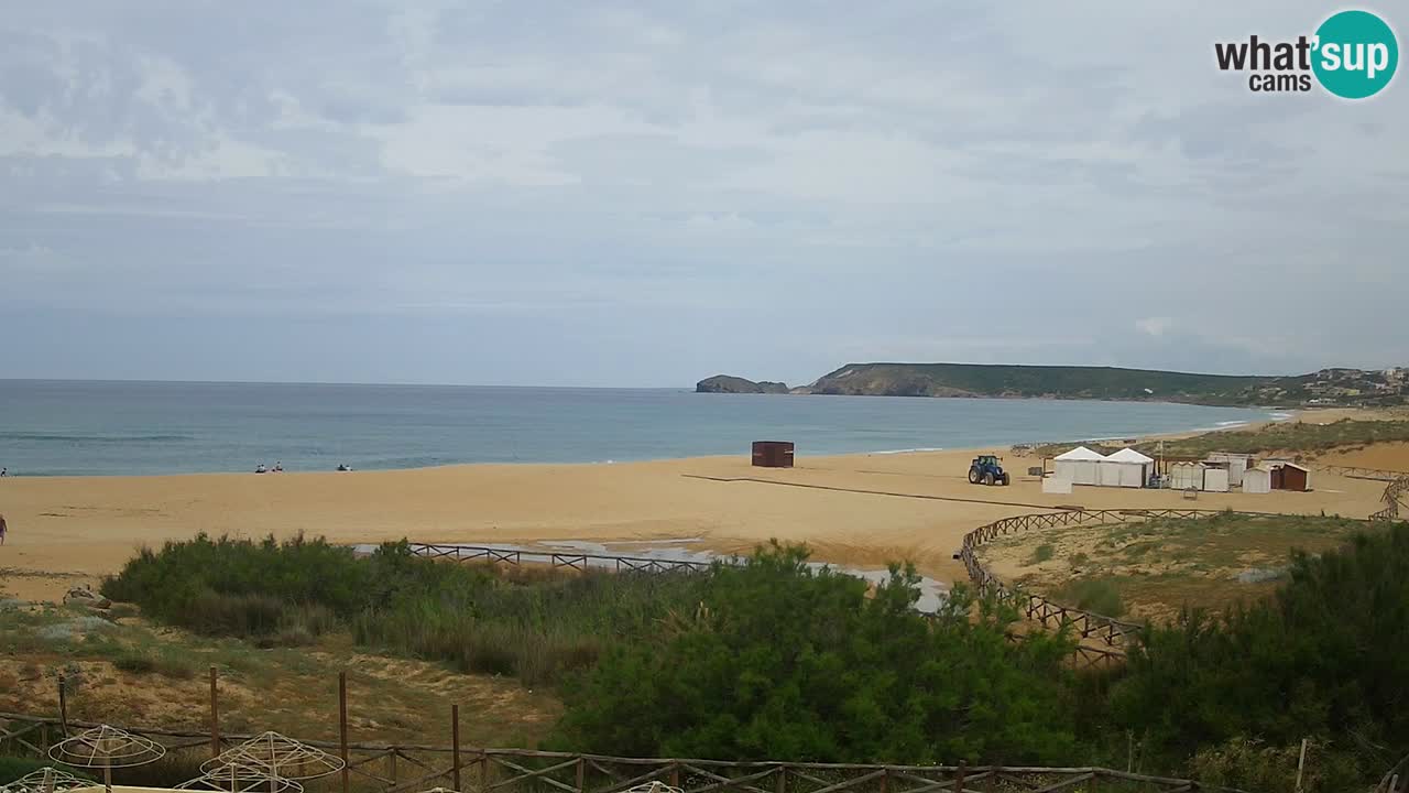 Webcam Torre dei Corsari – Vista live sulla spiaggia da Punta Usai