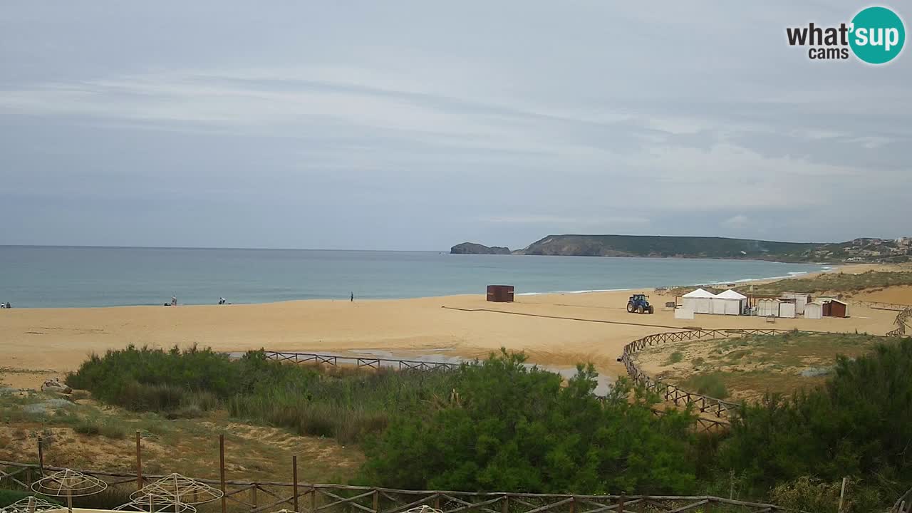 Webcam Torre dei Corsari – Live Beach View from Punta Usai