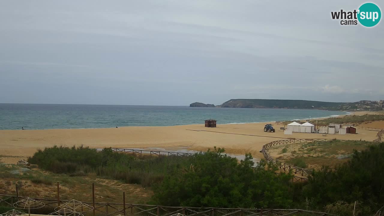 Webcam Torre dei Corsari – Live Beach View from Punta Usai