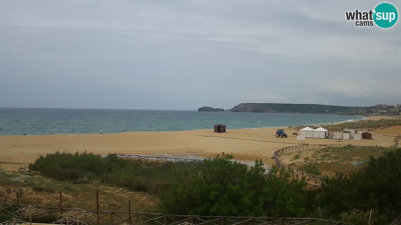 Webcam Torre dei Corsari – Live Beach View from Punta Usai