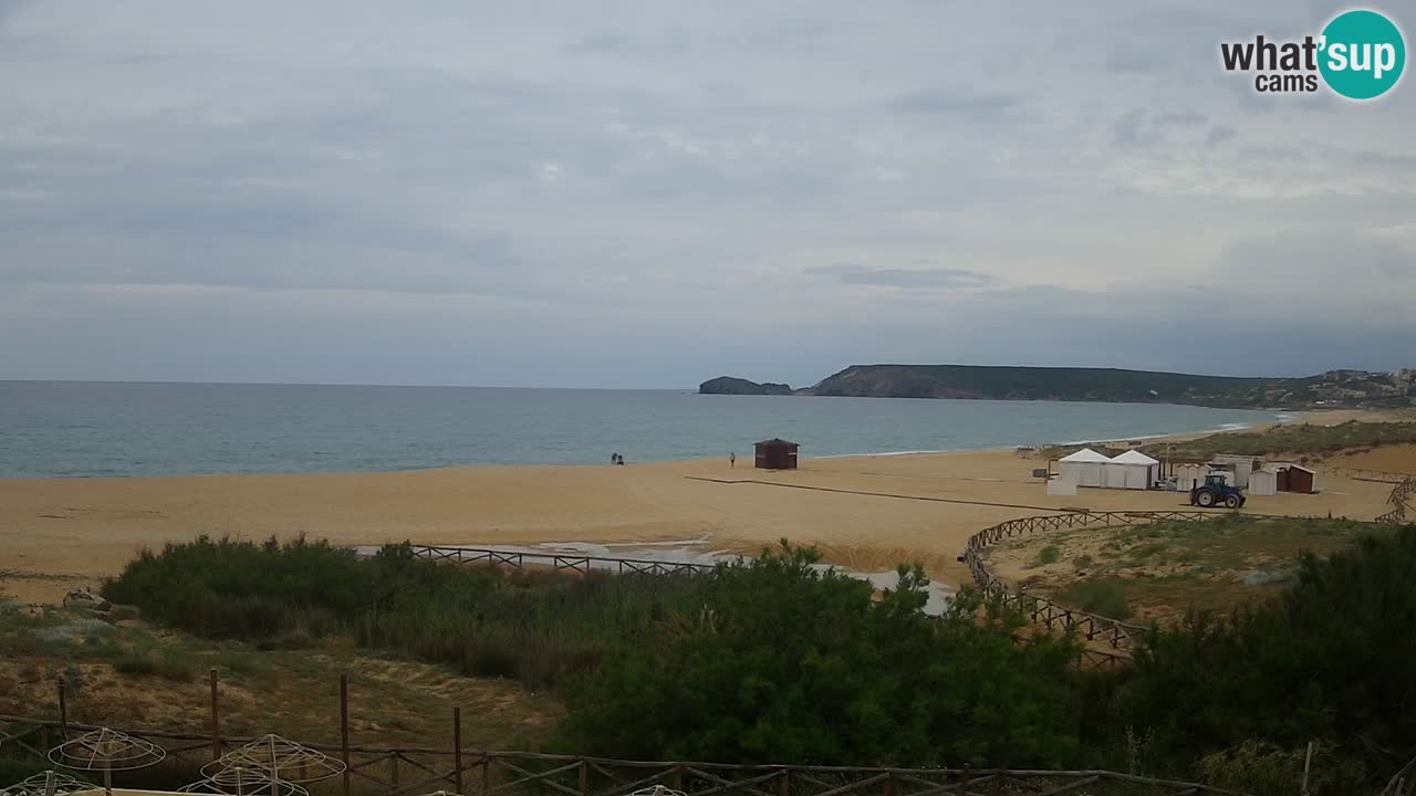 Webcam Torre dei Corsari – Live Beach View from Punta Usai