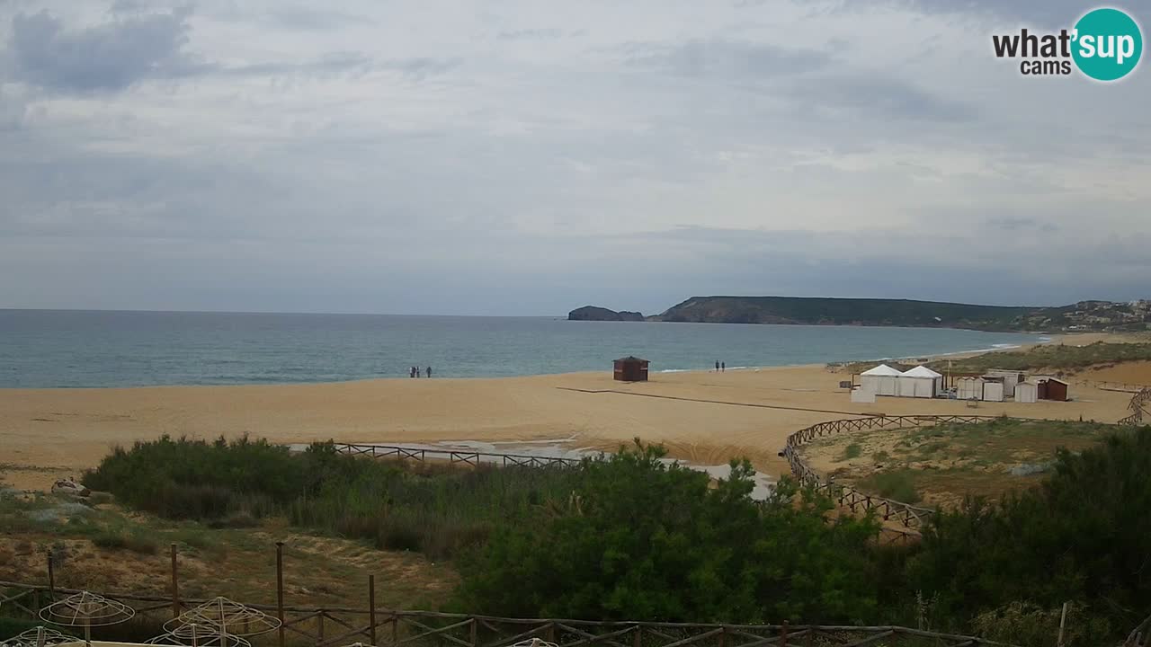 Webcam Torre dei Corsari – Liveblick auf den Strand von Punta Usai