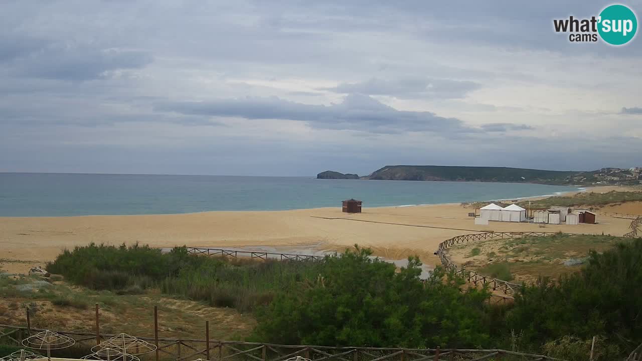 Webcam Torre dei Corsari – Vue en direct sur la plage depuis Punta Usai