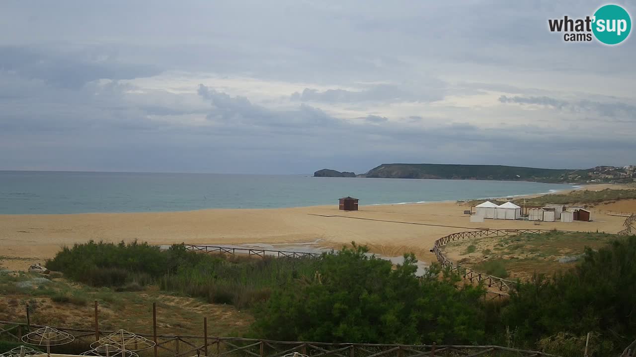 Webcam Torre dei Corsari – Vue en direct sur la plage depuis Punta Usai