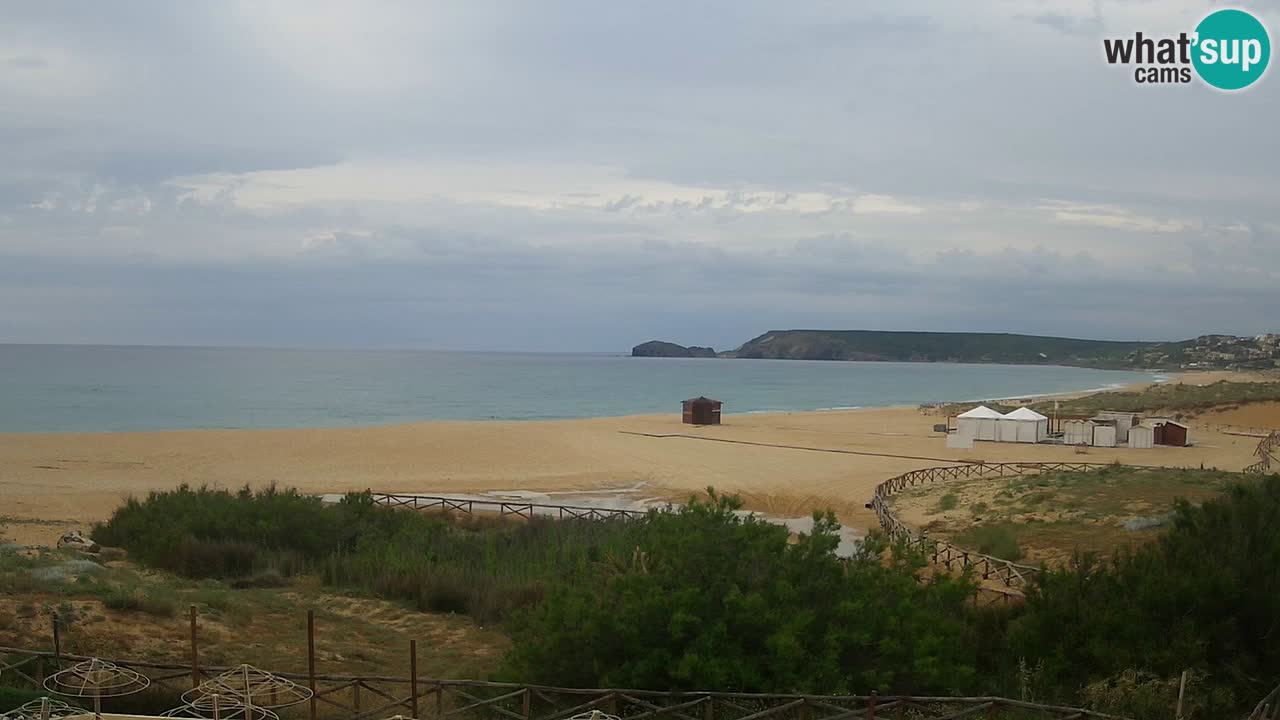 Webcam Torre dei Corsari – Liveblick auf den Strand von Punta Usai