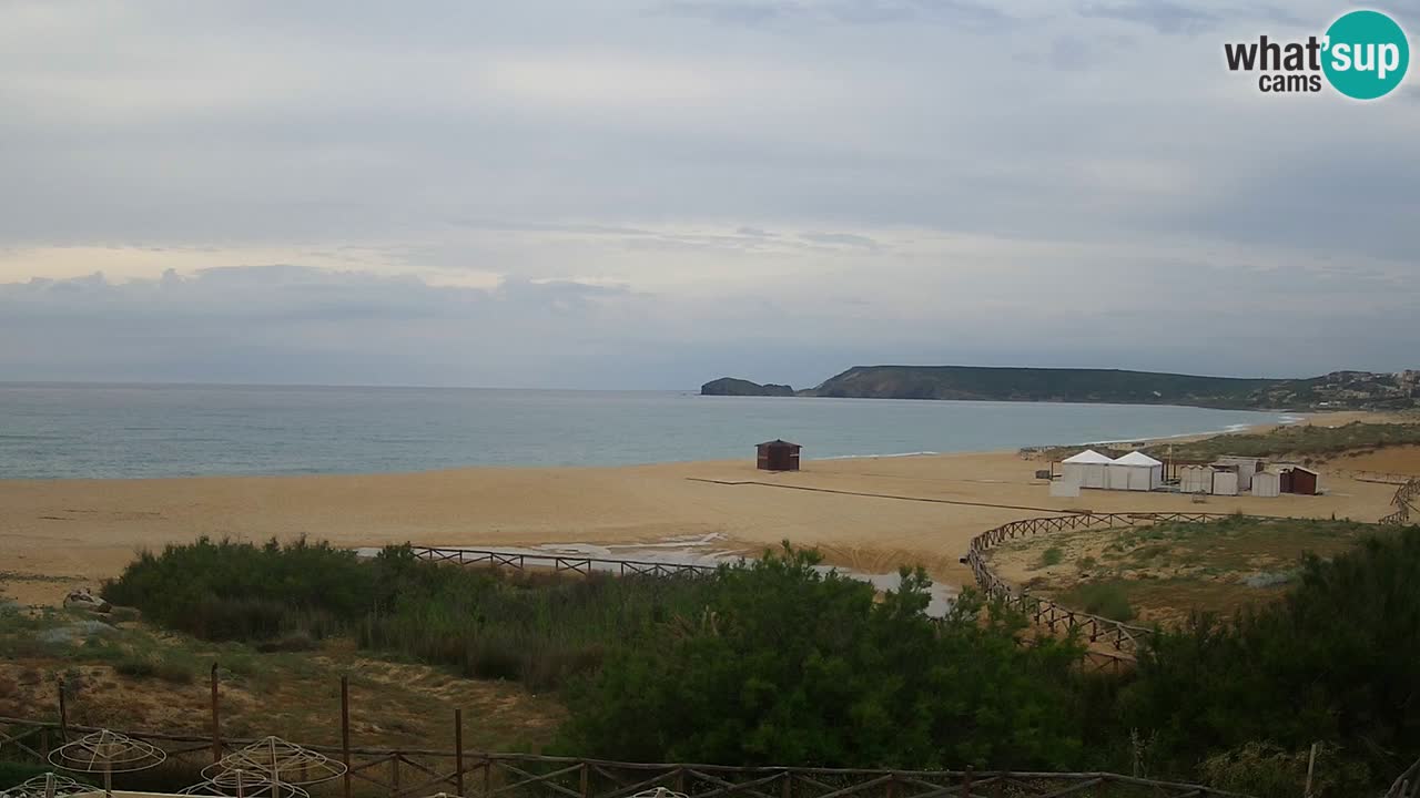 Webcam Torre dei Corsari – Vue en direct sur la plage depuis Punta Usai