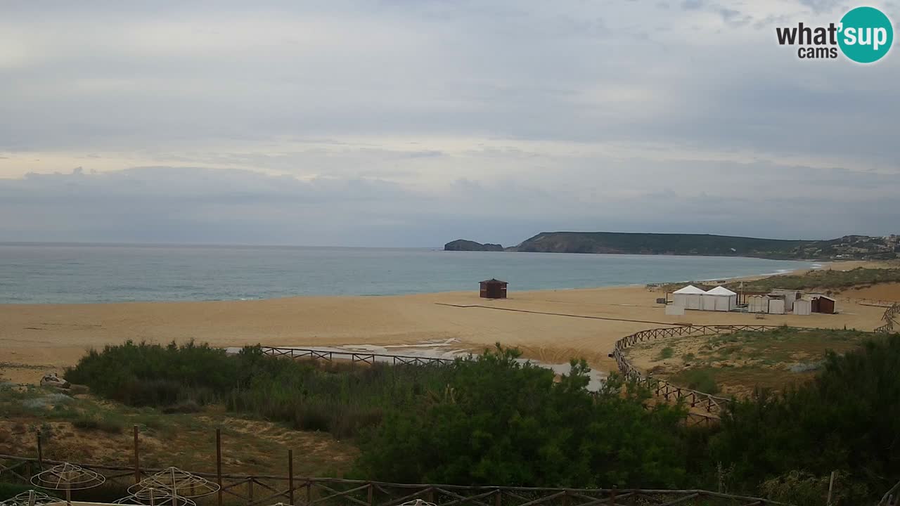 Webcam Torre dei Corsari – Liveblick auf den Strand von Punta Usai