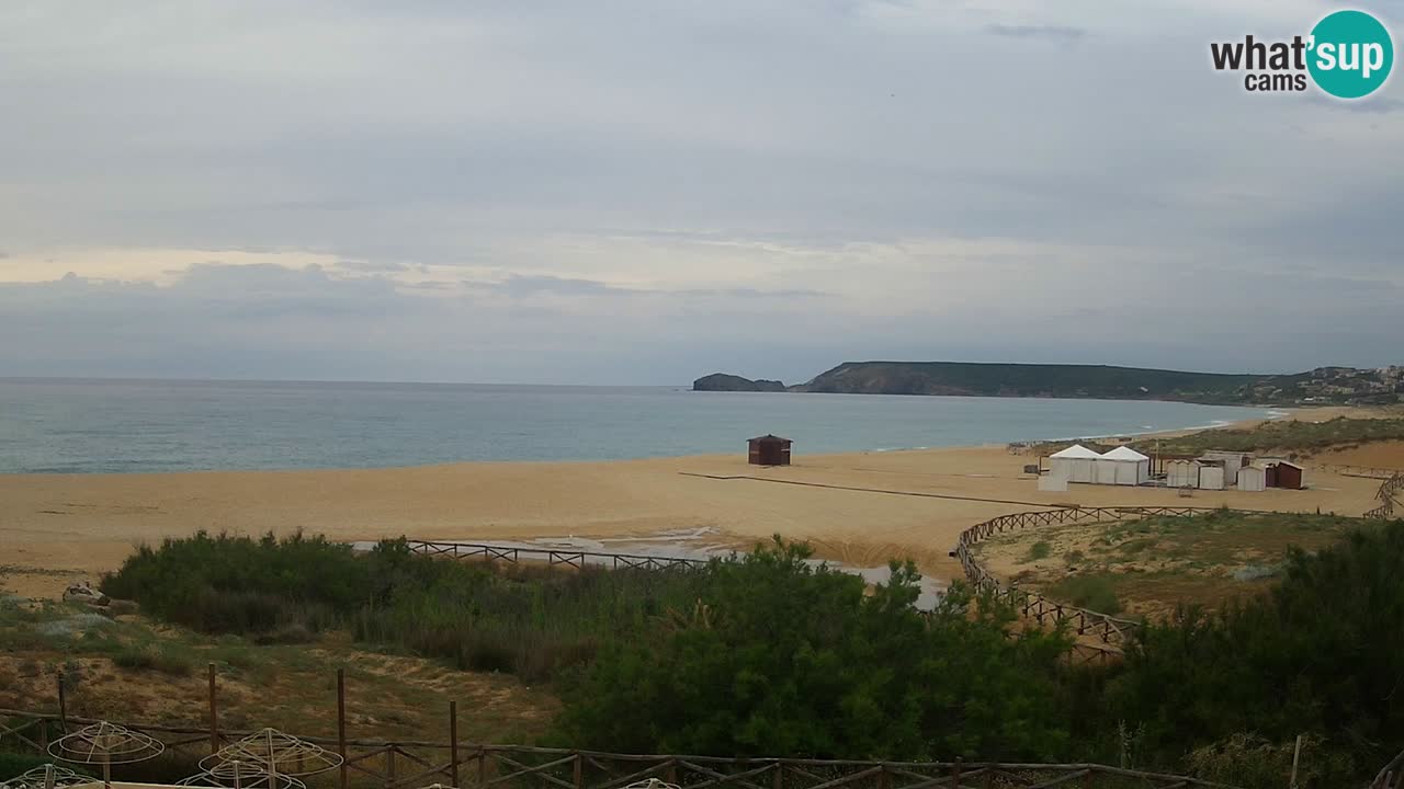 Webcam Torre dei Corsari – Liveblick auf den Strand von Punta Usai