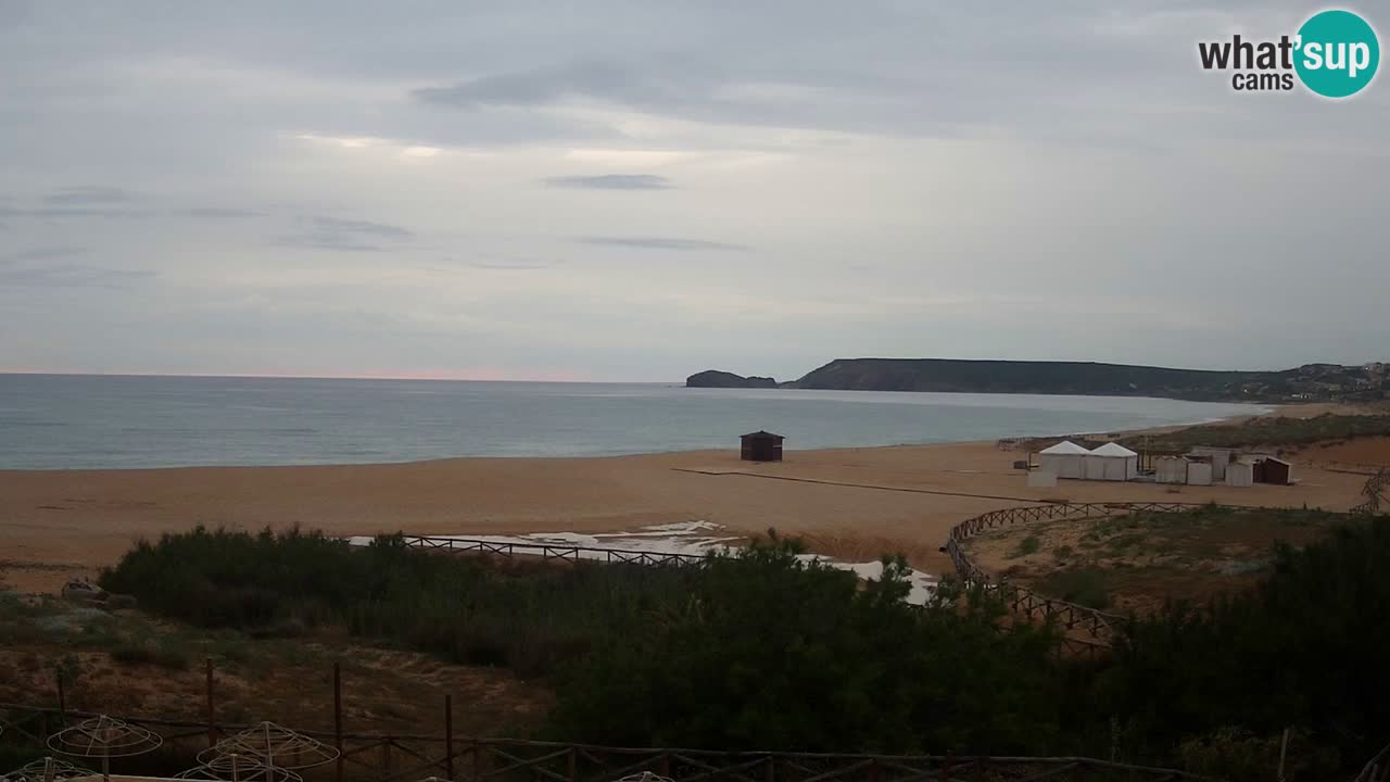 Webcam Torre dei Corsari – Vue en direct sur la plage depuis Punta Usai