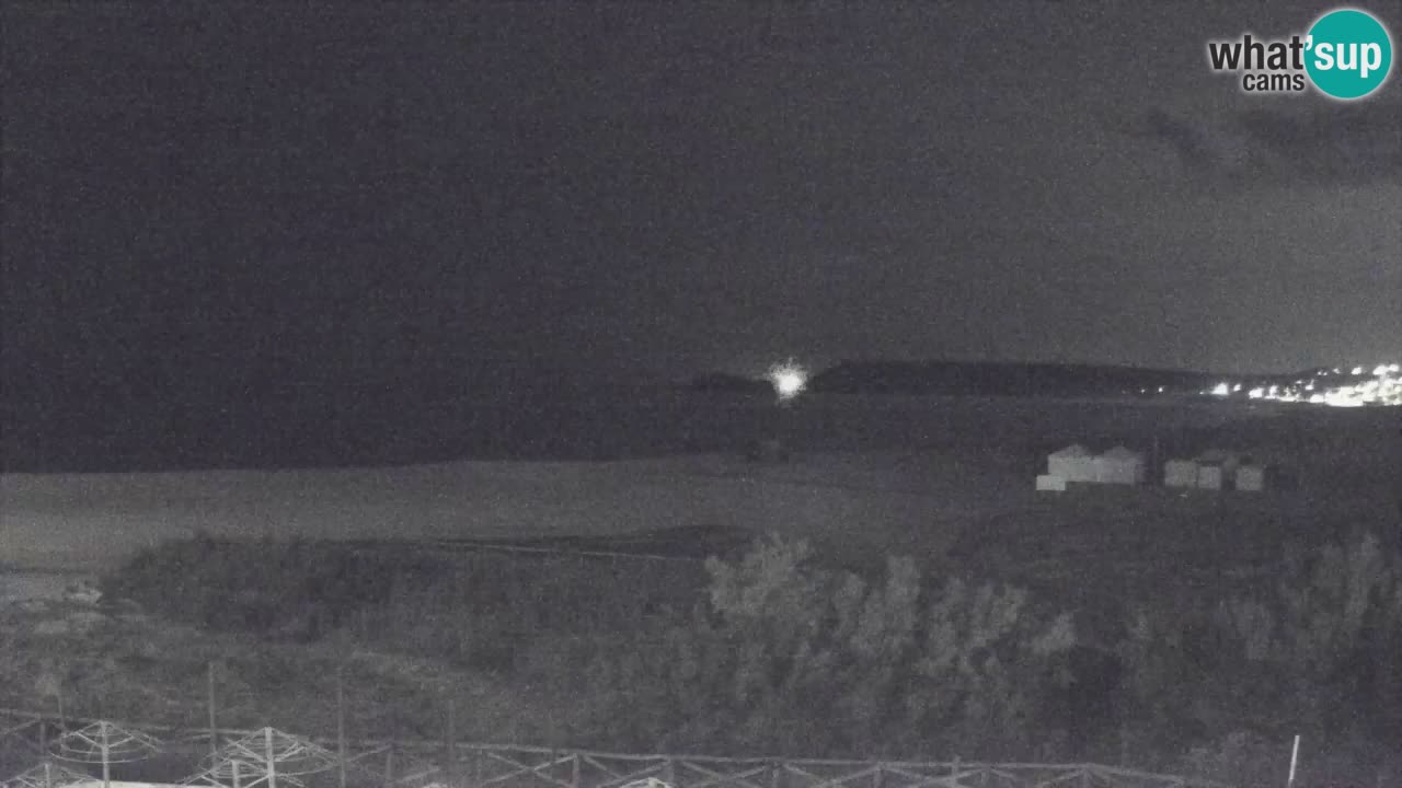 Webcam Torre dei Corsari – Live Beach View from Punta Usai
