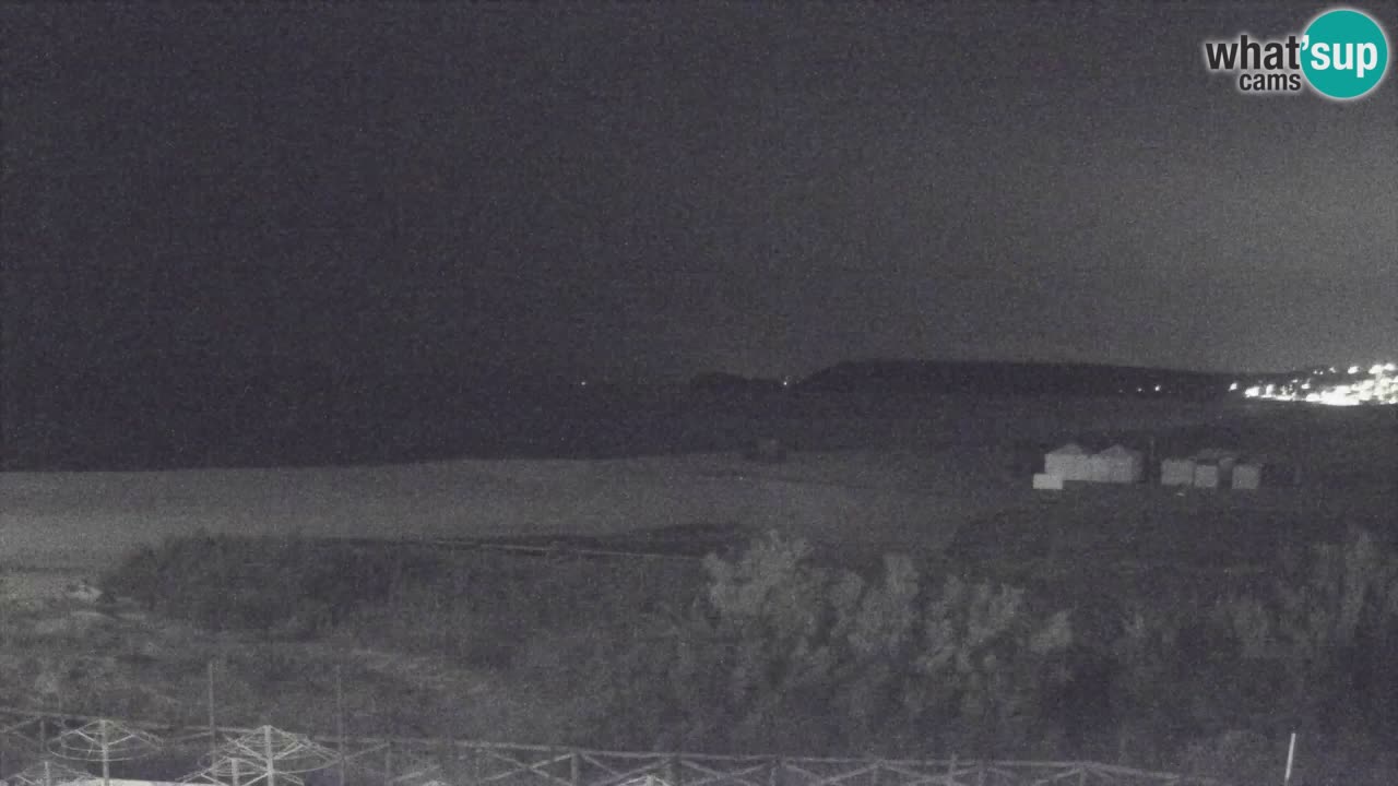 Webcam Torre dei Corsari – Liveblick auf den Strand von Punta Usai