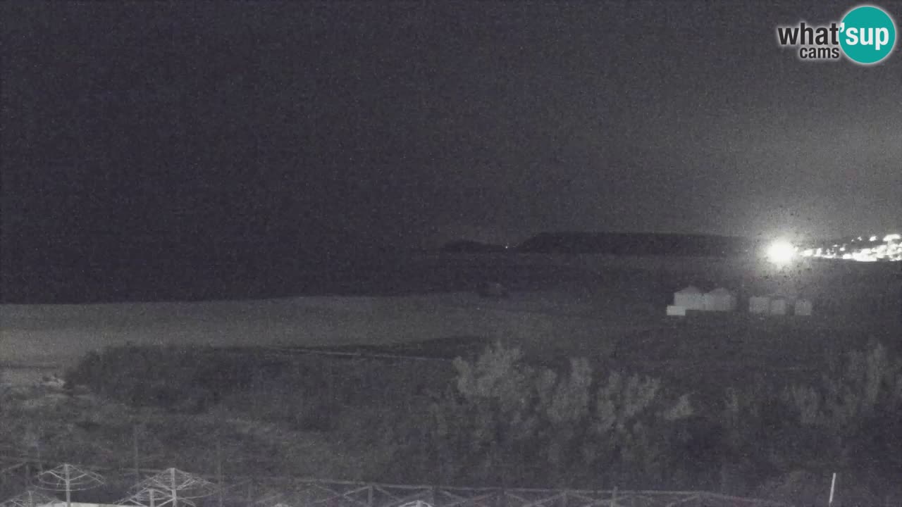 Webcam Torre dei Corsari – Vue en direct sur la plage depuis Punta Usai