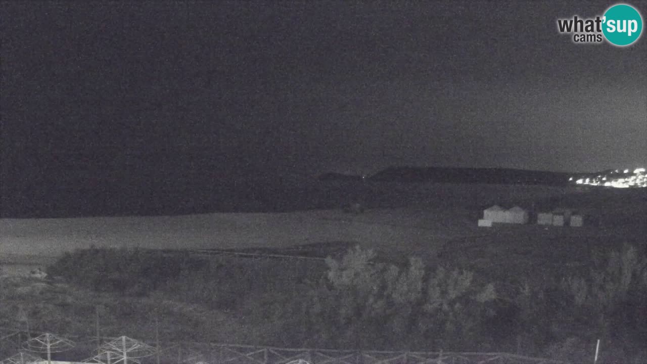 Webcam Torre dei Corsari – Vue en direct sur la plage depuis Punta Usai
