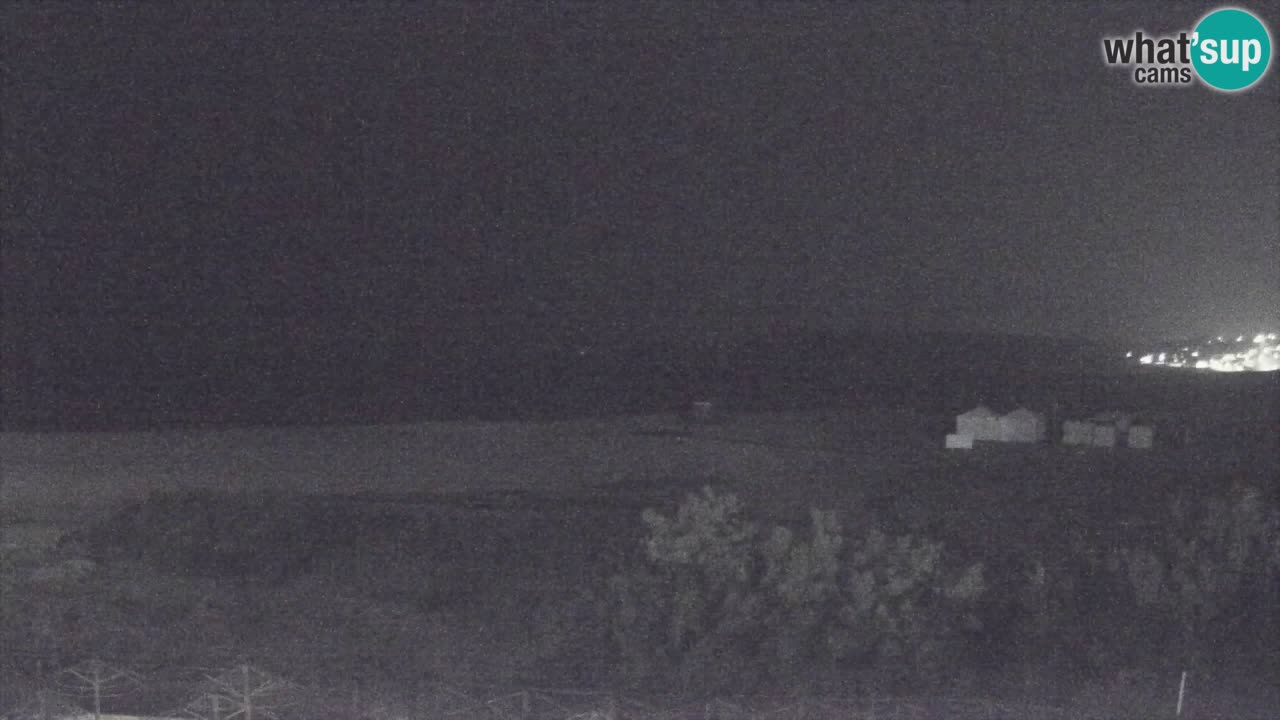 Webcam Torre dei Corsari – Vista live sulla spiaggia da Punta Usai