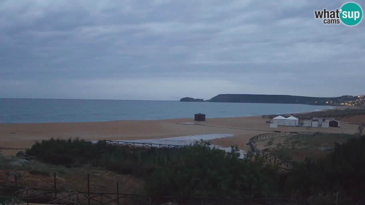 Webcam Torre dei Corsari – Liveblick auf den Strand von Punta Usai